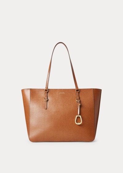 Women's Ralph Lauren Saffiano Leather Shopper Bag | 709852YEF